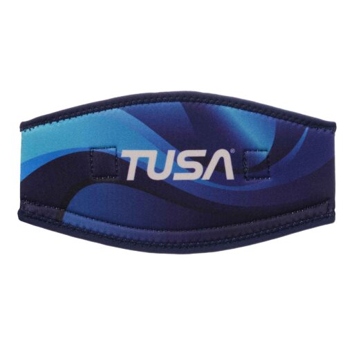 Tusa Mask Strap Cover TA-5008 Blue