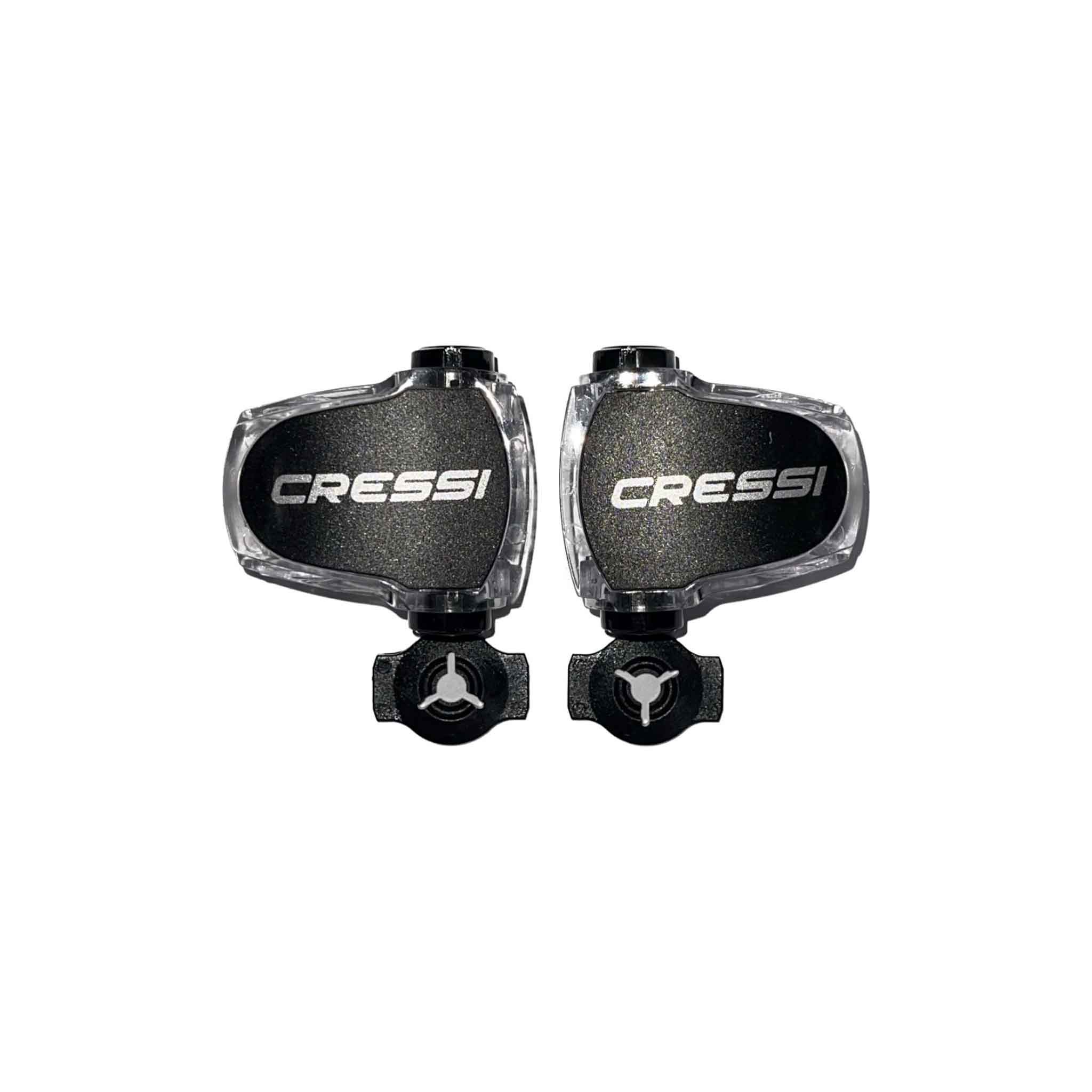 Cressi Mask Buckles Z2/Z1/F1/SF1/Metis/Ranger Clear