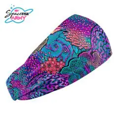 Spacefish Army Coral Kaleidoscope Scuba Headband