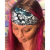 Spacefish Army Electric Blue Octofloral Scuba Headband Australia
