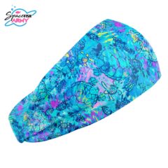 Spacefish Army Turtle Tie Dye Scuba Headband