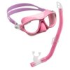 Cressi Moon & Top Snorkelling Combo Pink Lilac