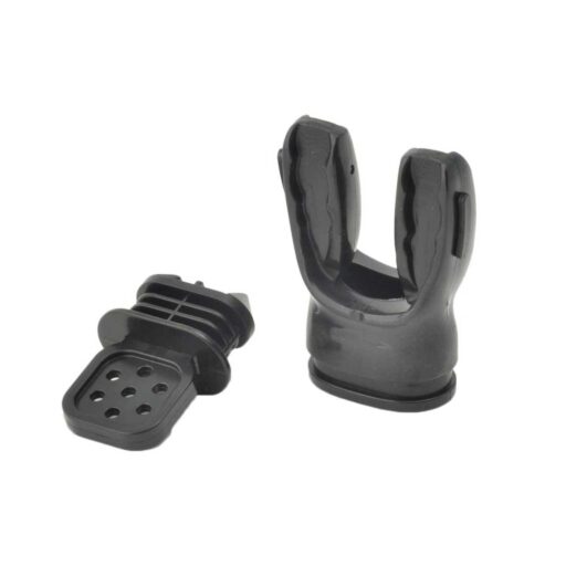 Cressi Thermo Mouldable Mouth Piece Black