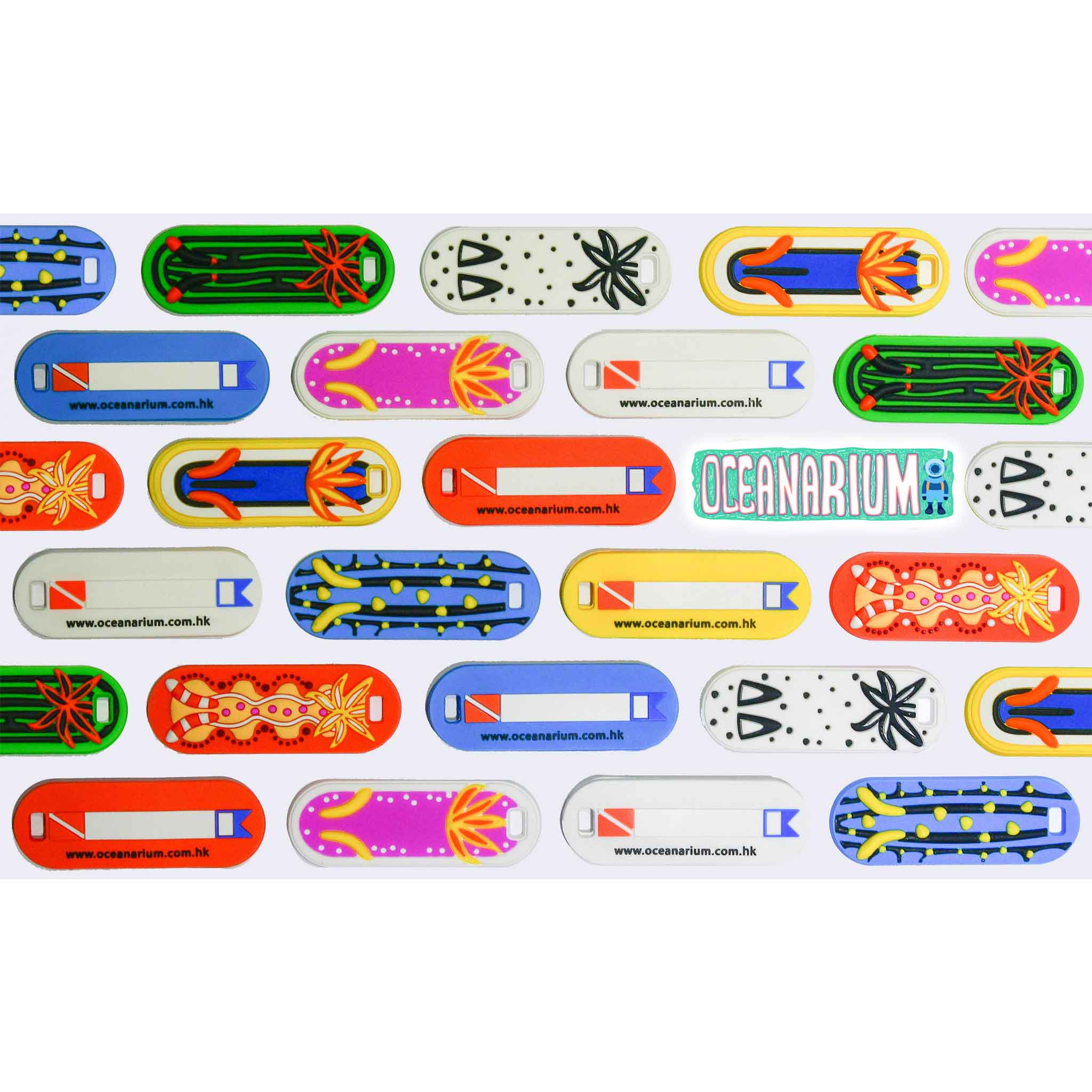 Oceanarium Nudibranch Gear Tag