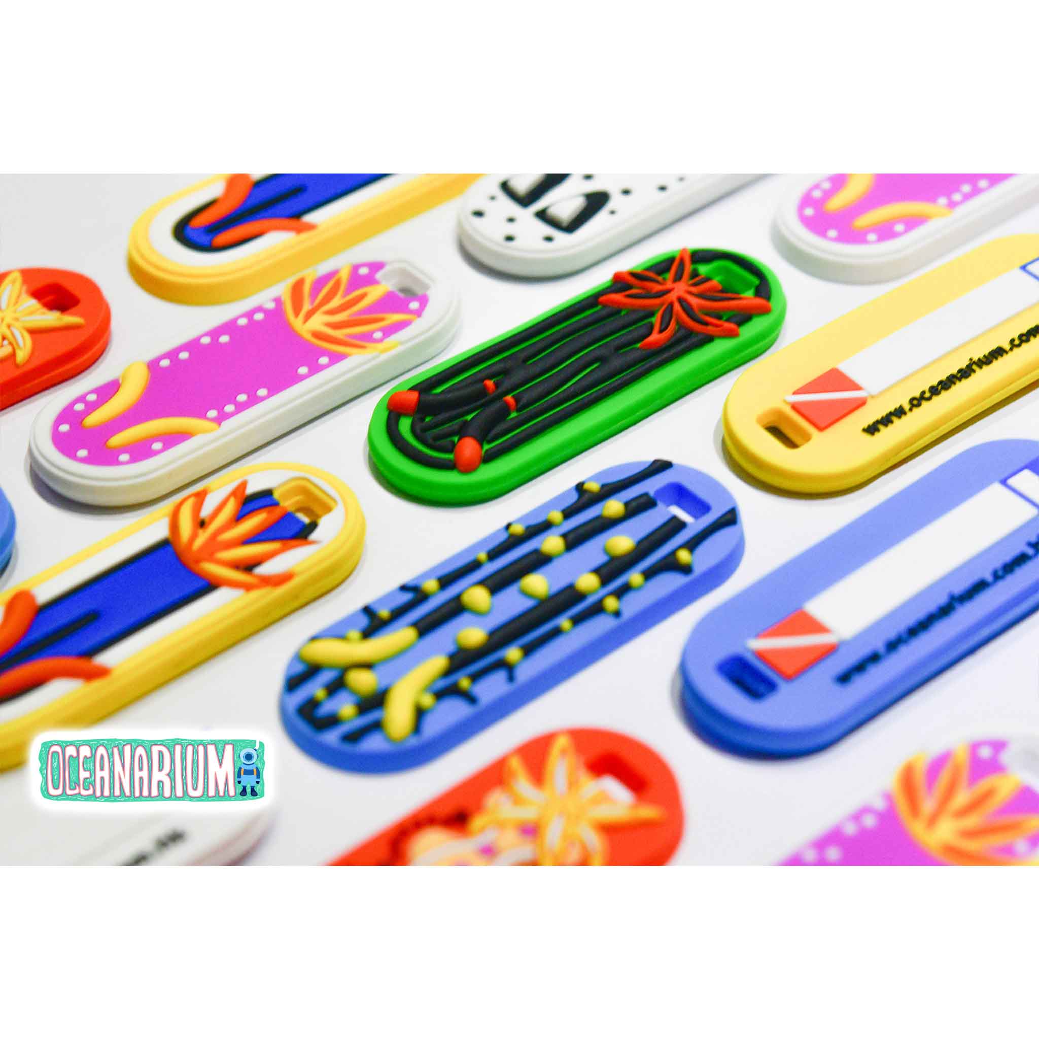 Oceanarium Nudibranch Sea Slug Gear Tag Luggage Tag