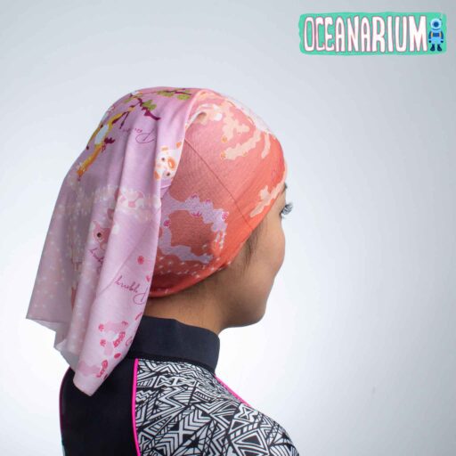 Oceanarium Pygmy Seahorse Scuba Headwear Scarf