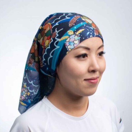 Oceanarium Sea Turtle Headwear Scarf