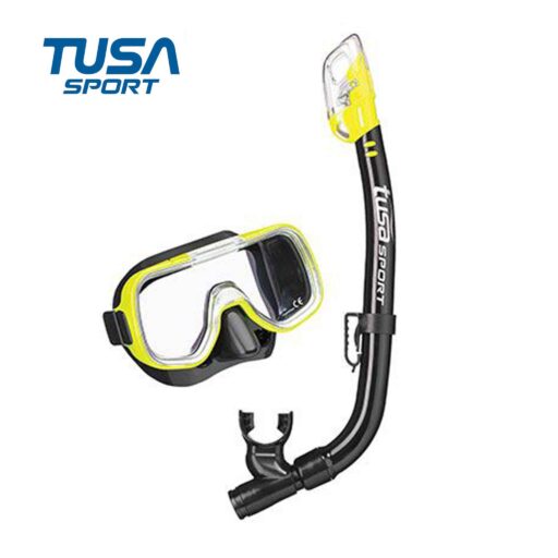 TUSA Sport Black Series Mini-Kleio Youth Dry Combo Yellow Black