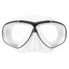 Cressi Prisma Mask clear white black