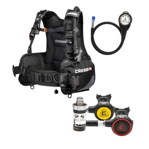 Cressi Solid Plus Scuba Sets Din