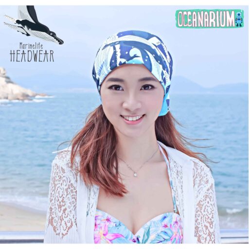 Oceanarium Humpback Whale Headwear Scarf