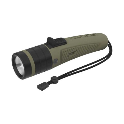 Cressi Hunt 1600 Dive Torch olive green