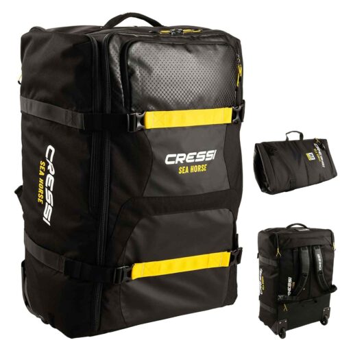Cressi Sea Horse Voyager Rolling Backpack