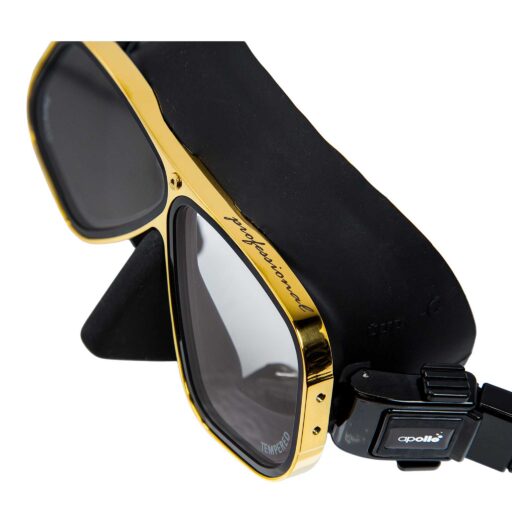 Bio Metal Mask Pro UV-AR Lens Gold Black