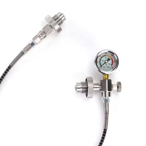 Decanting Hose With Quick Disconnect And Gauge