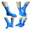HQ Diving Premium Lycra Fin Socks Blue