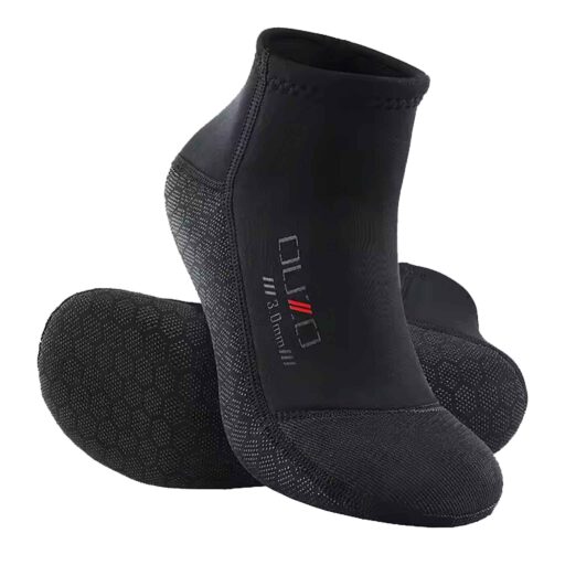HQ Diving Tough 3mm Shorty Fin Socks Black