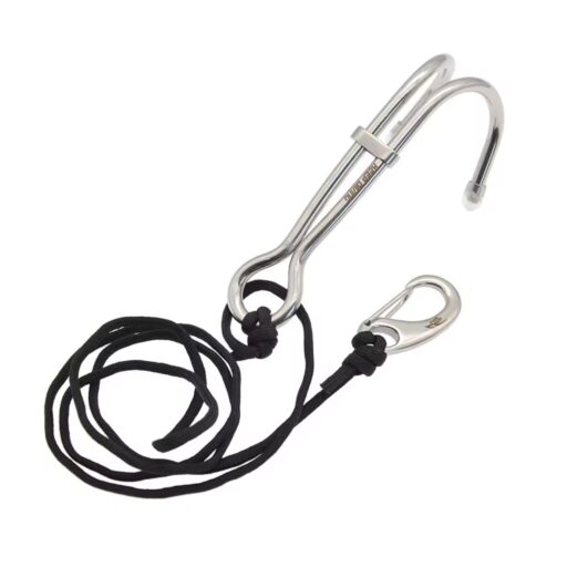 Heavy Duty Compact SS Double Head Reef Hook