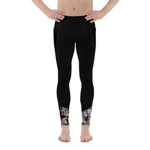 MENS Black Octopower Scuba Pants