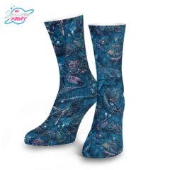 Spacefish Army Eco-friendly Clockwork Ocean Dive Socks