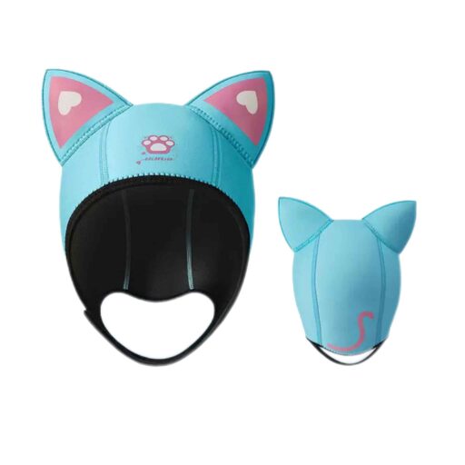 HQ Diving Cute Cat Neoprene Hood