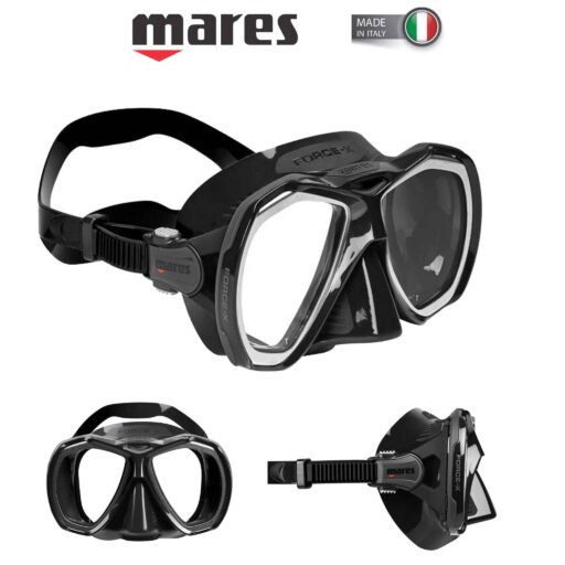 Mares Force-X Dive Mask Black