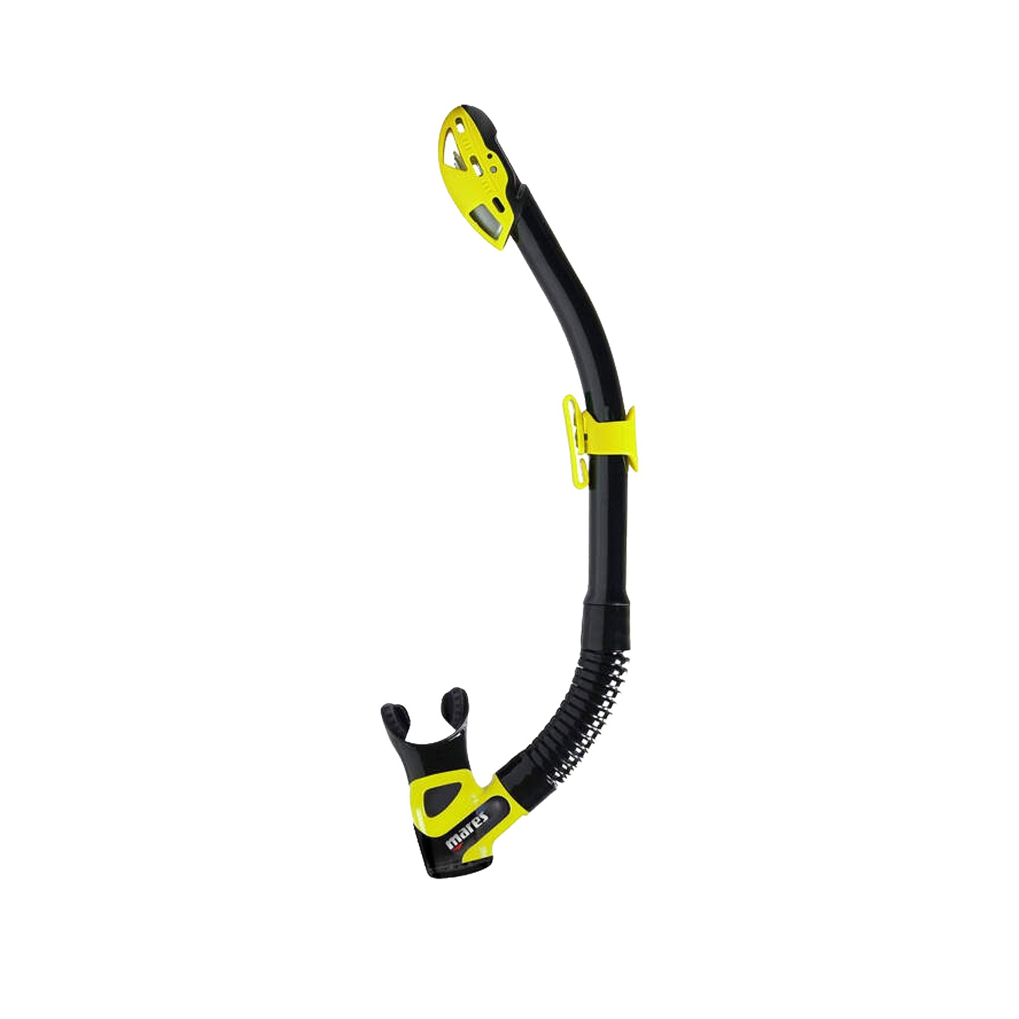 Mares Rebel Dry Top Snorkel Black Yellow