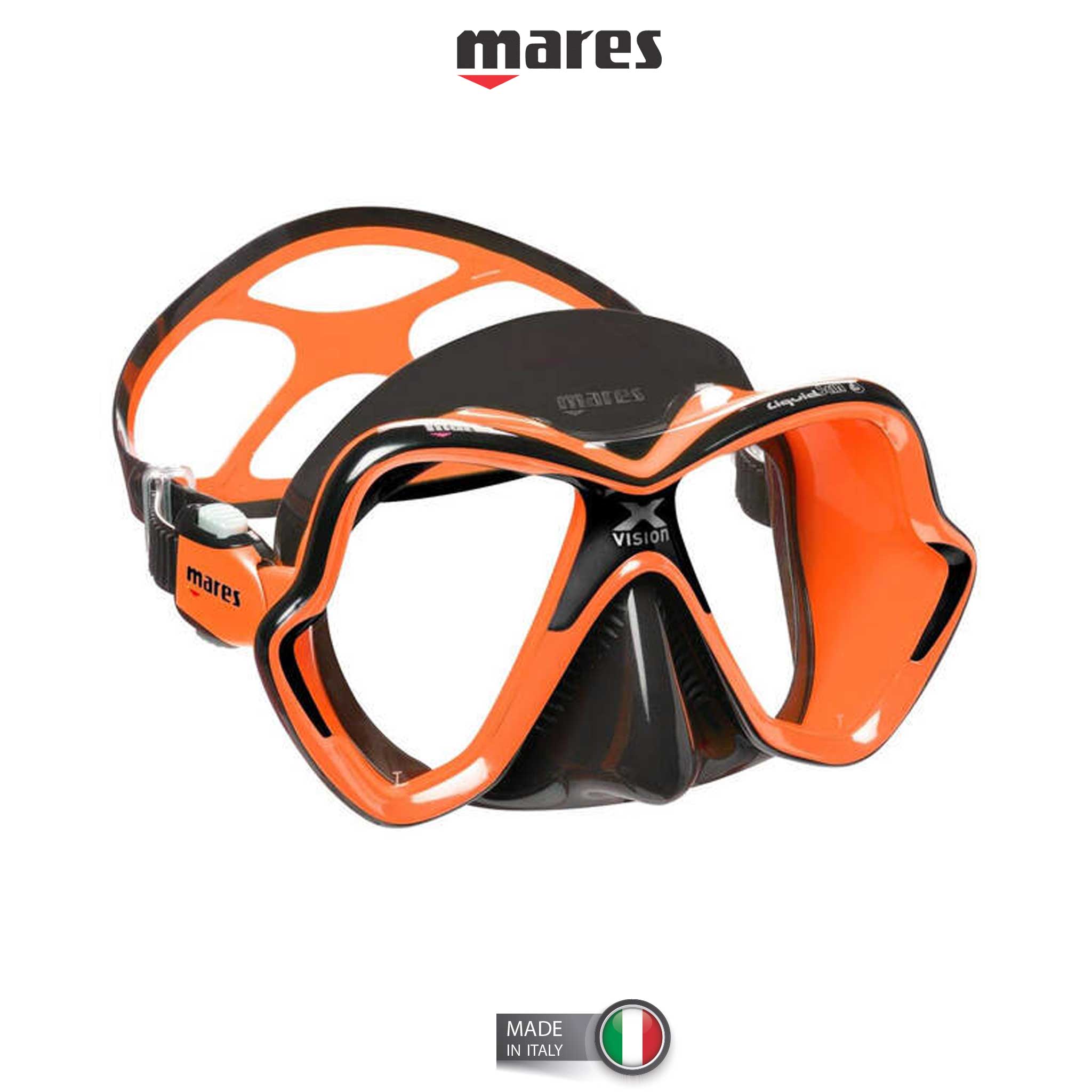 Mares X-Vision Ultra Liquidskin Mask Orange