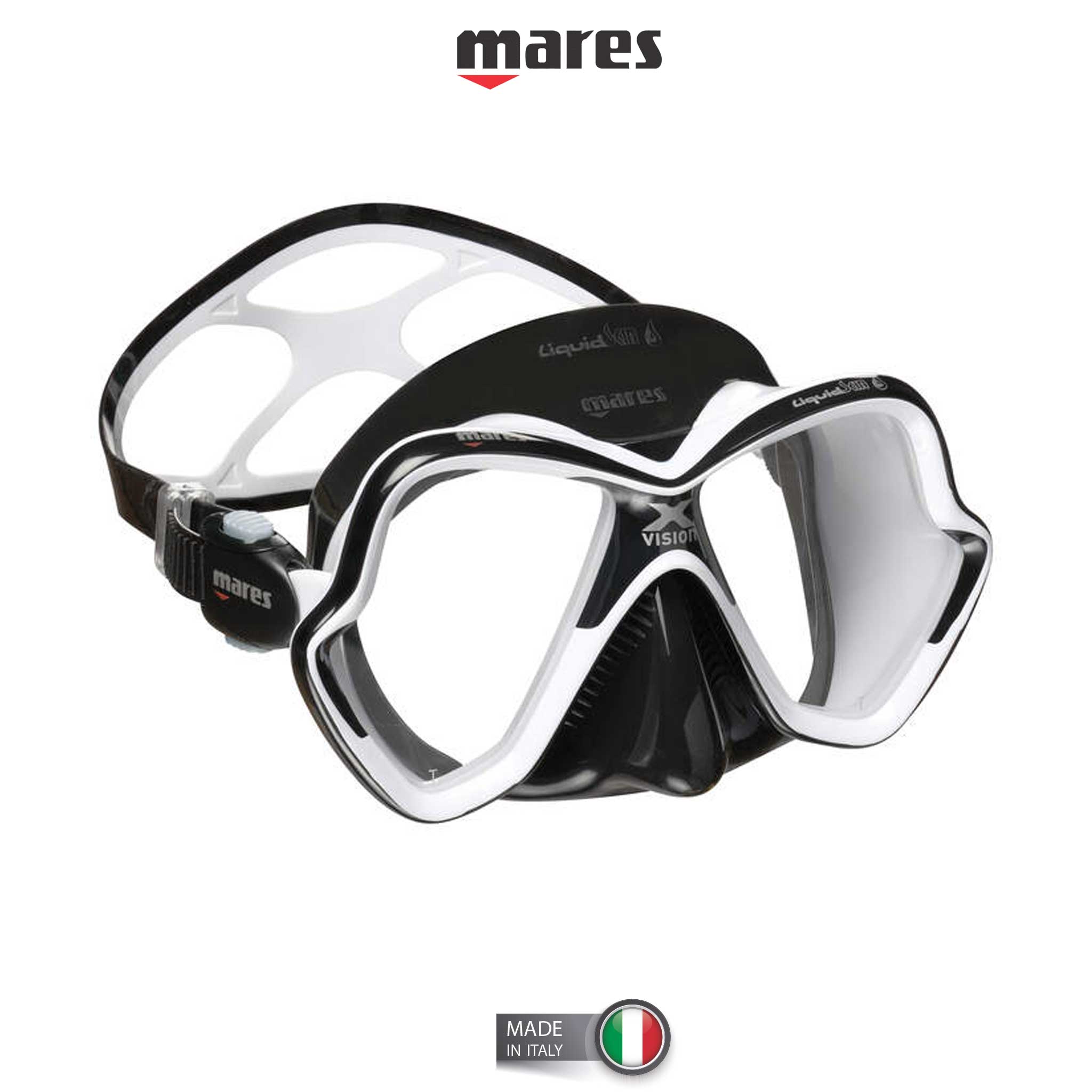 Mares X-Vision Ultra Liquidskin Mask White