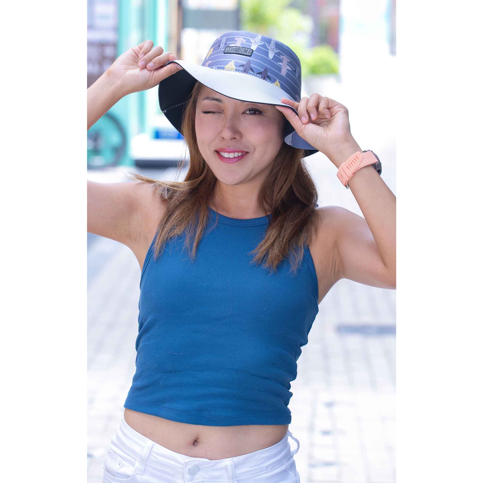 Oceanarium Shark Neoprene Hat