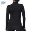 Spacefish Army Full-Zip Night Dive Black Rash Guard Australia