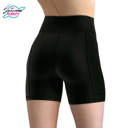 Spacefish Army Night Dive Black Shorts Australia