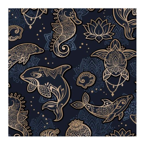 Spacefish Army Ocean Mandala Scuba