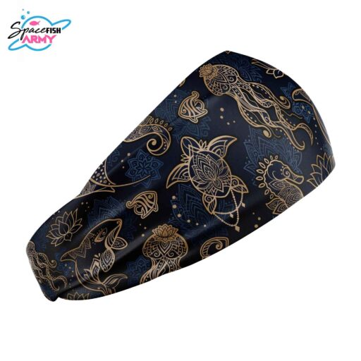Spacefish Army Ocean Mandala Scuba Headband