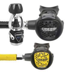 Cressi MC9 Compact + Octopus Regulator Set