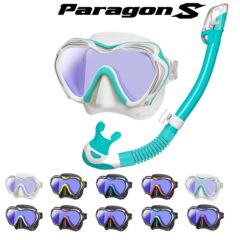 TUSA Paragon S Mask And Snorkel Set AR + UV420