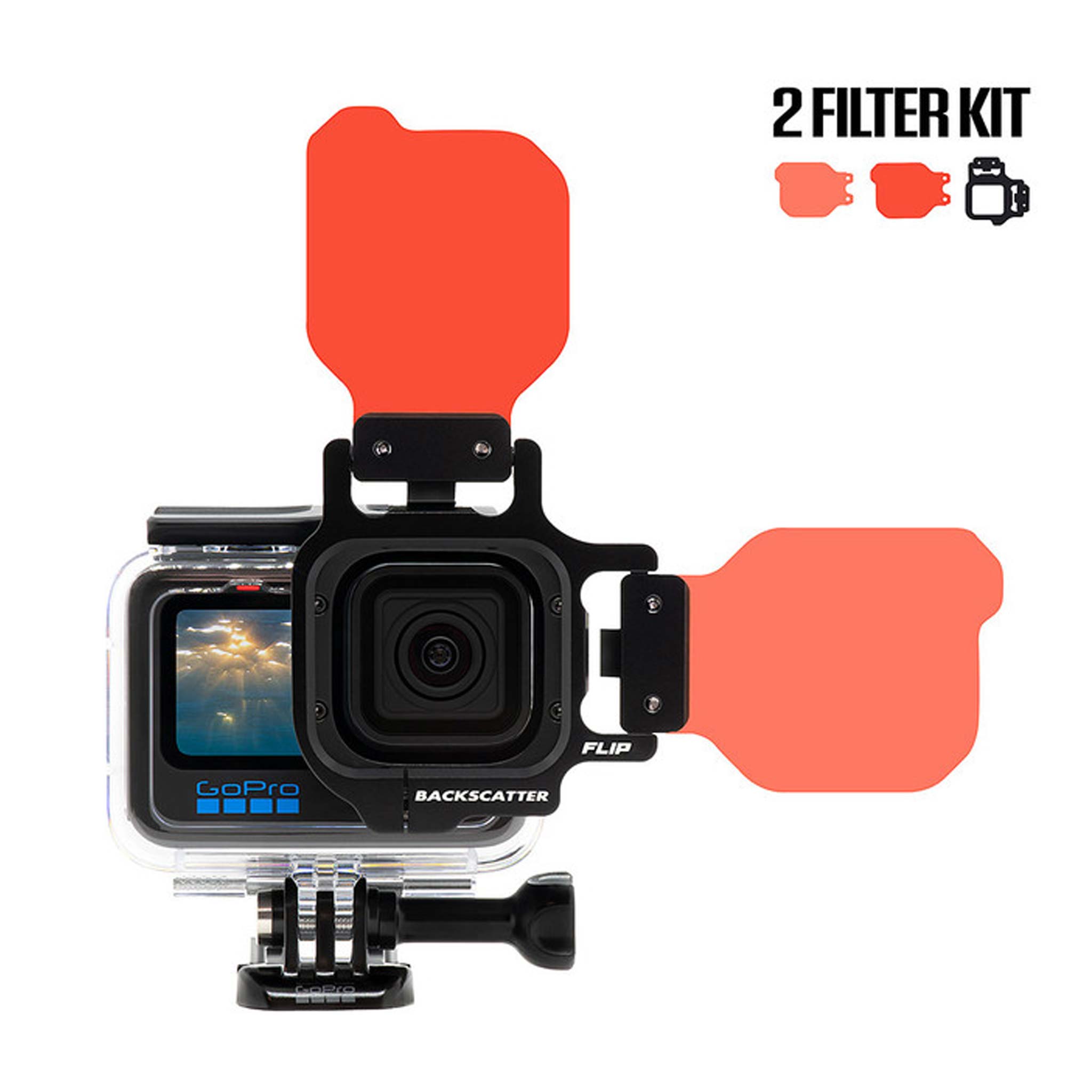 Backscatter FLIP13 Two Filter Kit Filter for GoPro