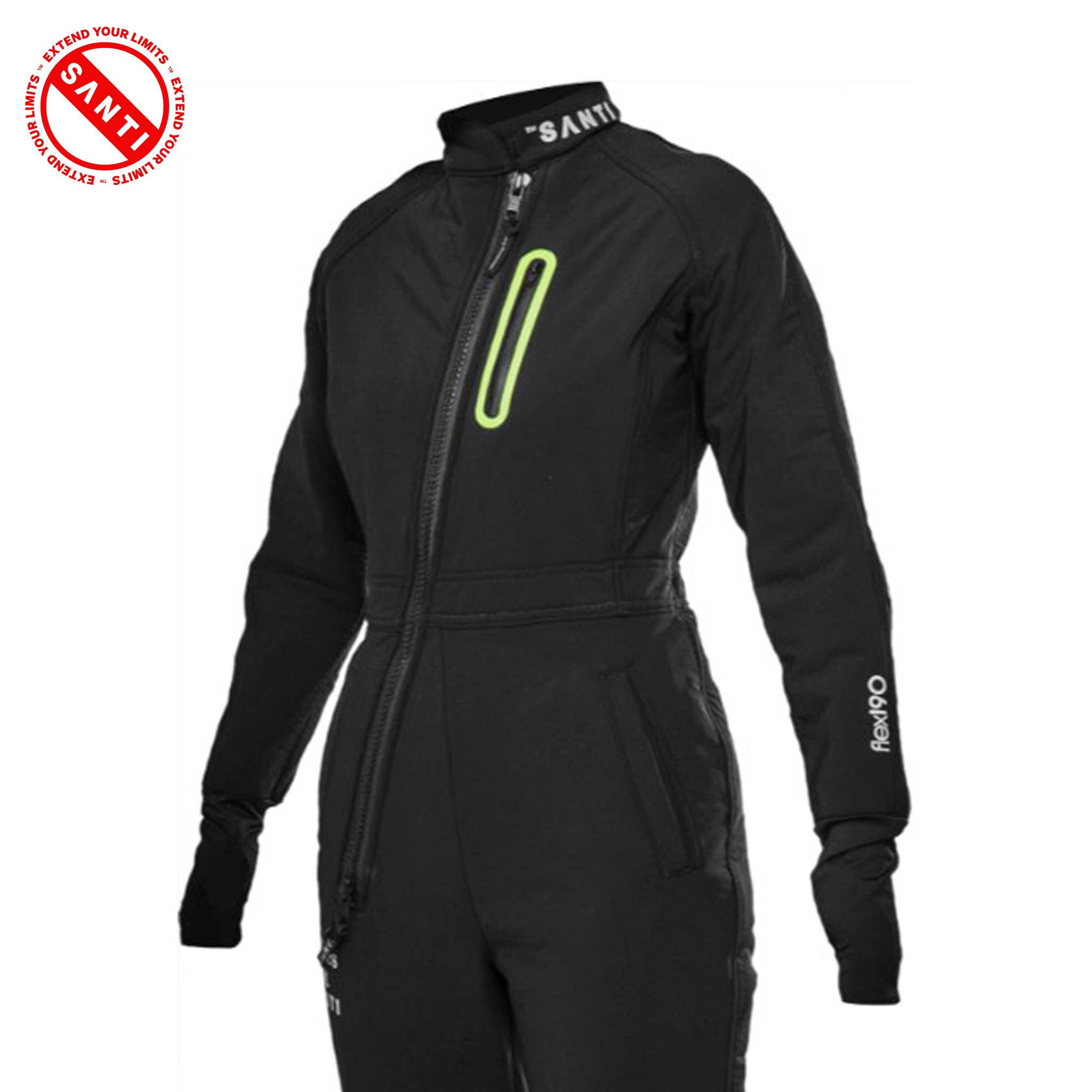 SANTI Flex 190 Undersuit Ladies Lime