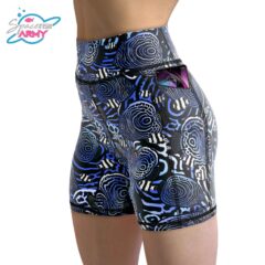 Spacefish Eco-Friendly Angelfish Hypnosis Shorts