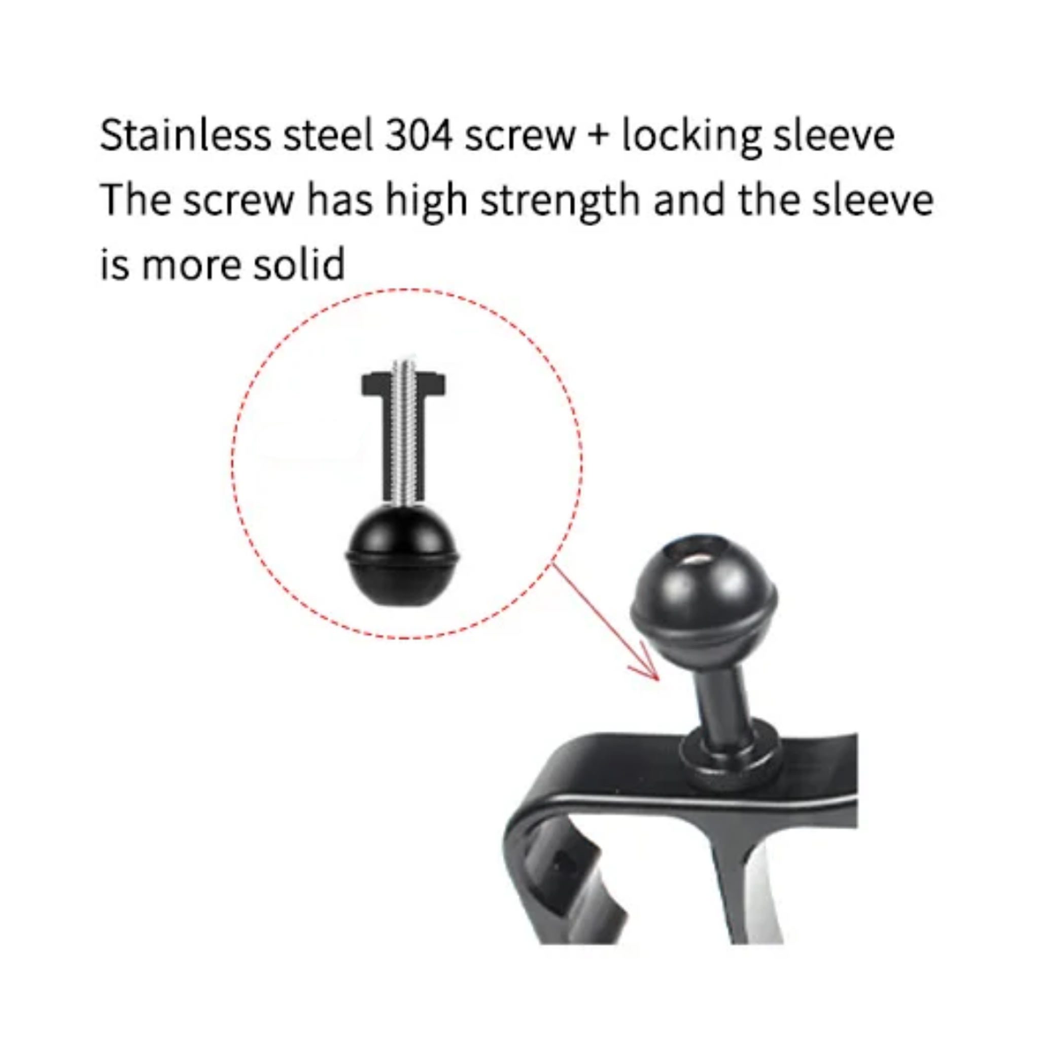 HQ Diving Action Rig Camera Tray Ball Mount